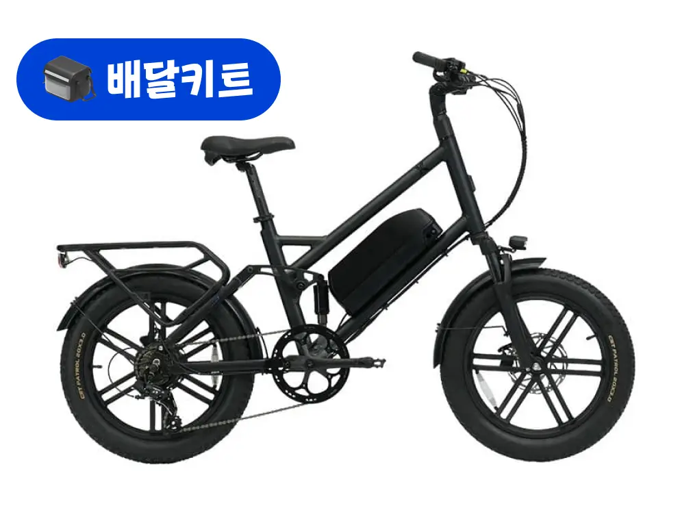 퀄리 엑스트론 시티 맥스 48V 500W+배달 키트