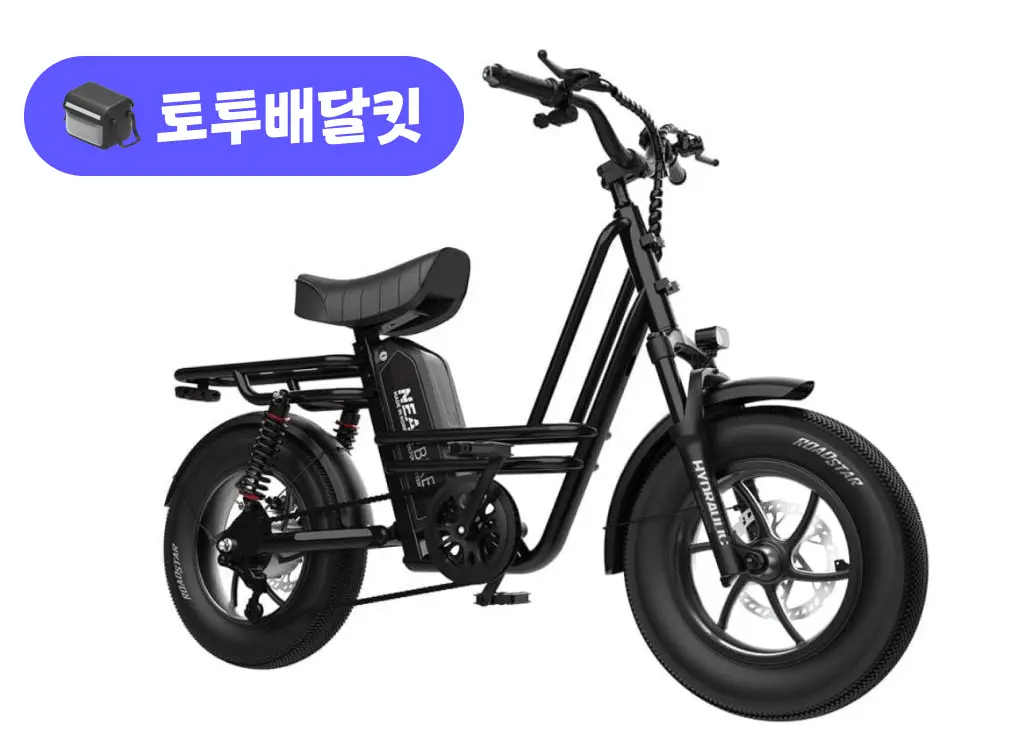 니어바이크 레트로 투어 48V 500W 토투 배달 키트